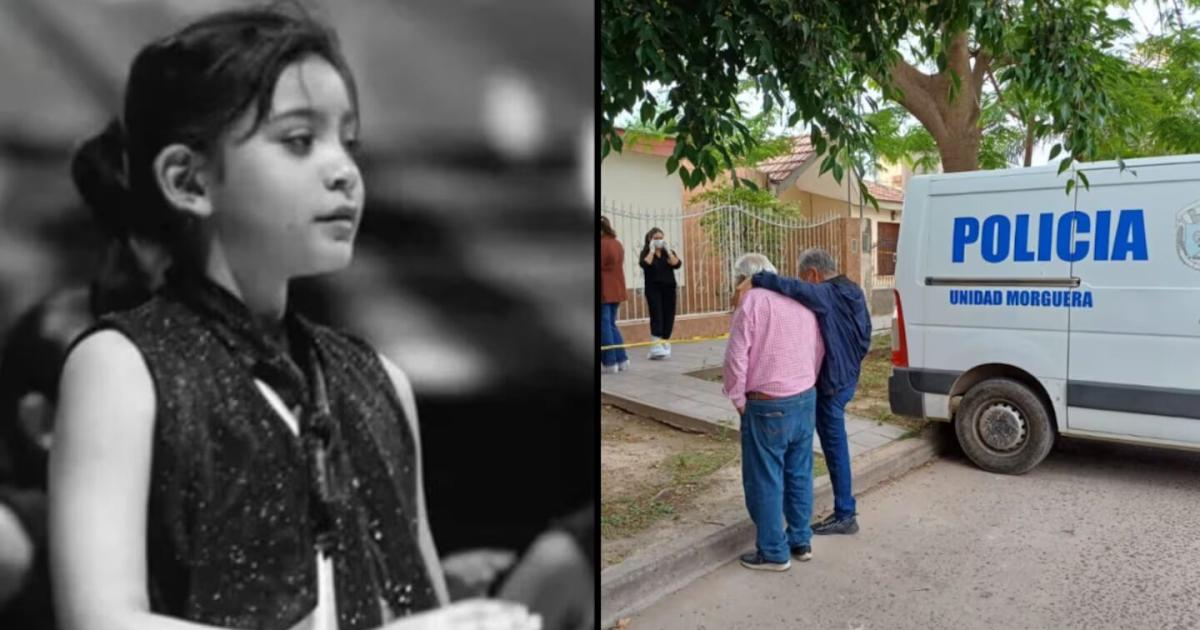 La nena fue hallada muerta en una cama