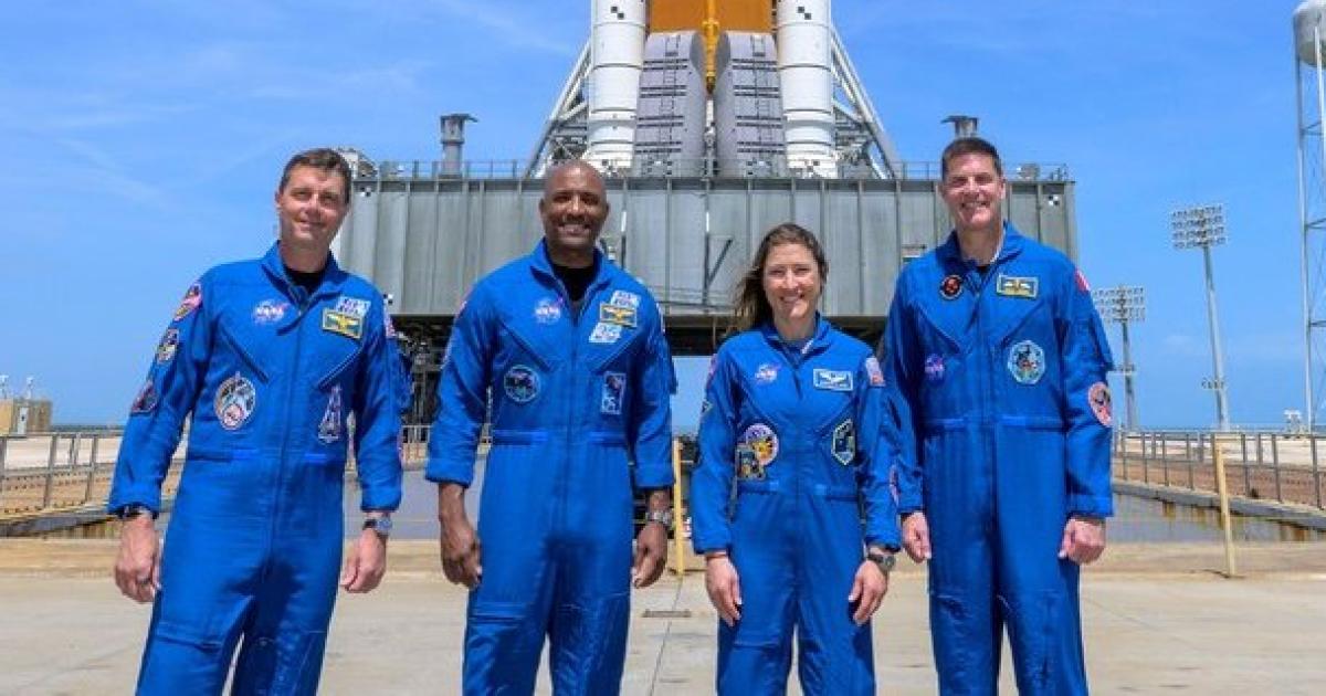 Los cuatro astronautas que ir�n a la misión Artemis II Foto- Agencia NA (NASAKim Shiflett)