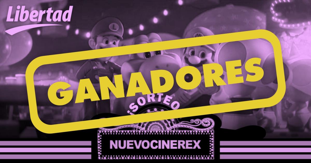 Estos son los ganadores de las entradas para Cine Rex