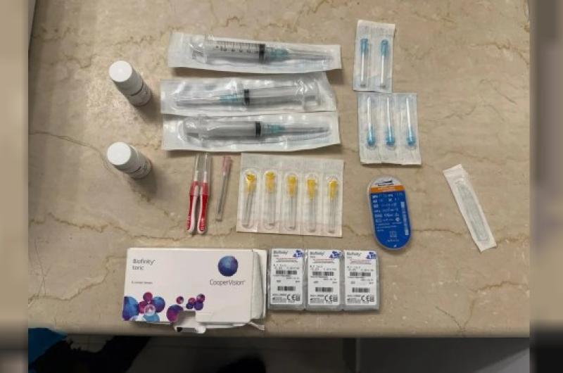 Elementos incautados Foto- Agencia NA