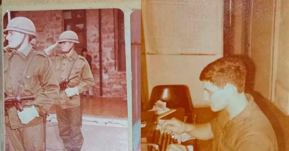 Jozami y sus años como soldado del Ejército Argentino