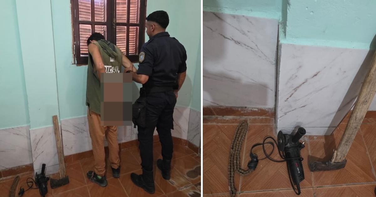 Roboacute amenazoacute y terminoacute preso- lo delatoacute una caacutemara de seguridad en Fernaacutendez