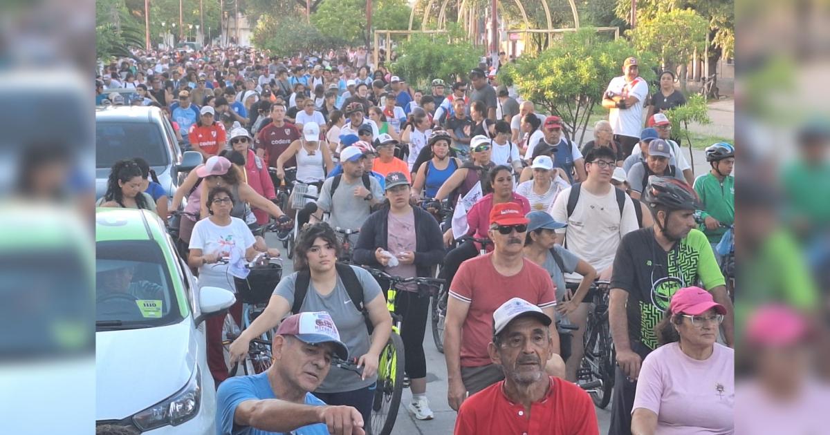 Masiva convocatoria (Fotos- Daniel Pérez  El Liberal)