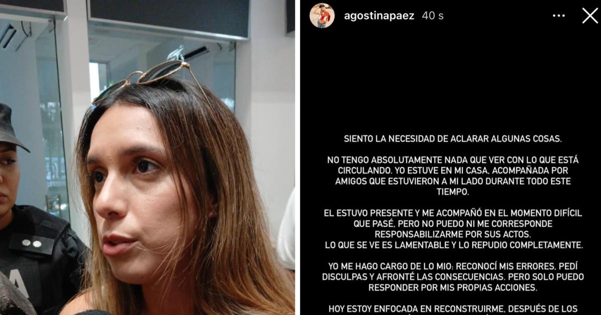 No se termina maacutes esta pesadilla- Agostina Paacuteez explotoacute tras el escandaloso video que protagoniza su padre