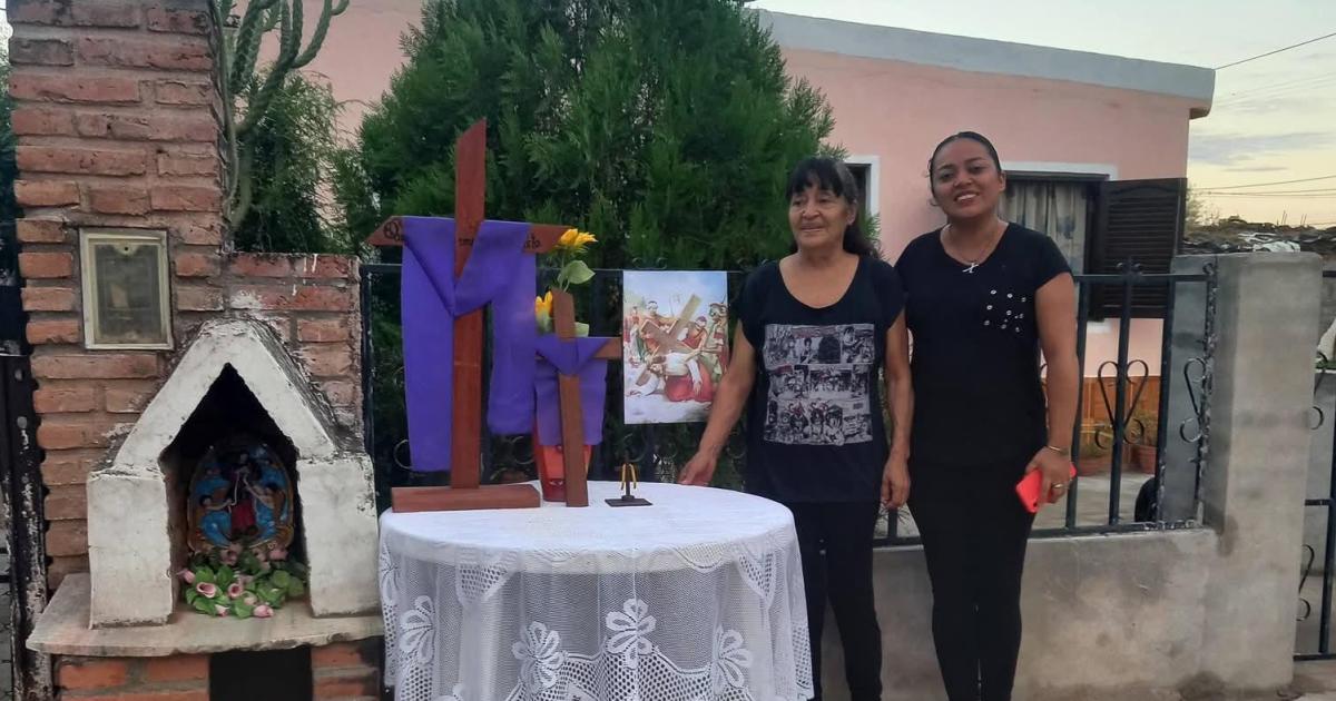 Choya vive el Viacutea Crucis- la comunidad inicia hoy el recorrido desde la gruta Virgen del Valle