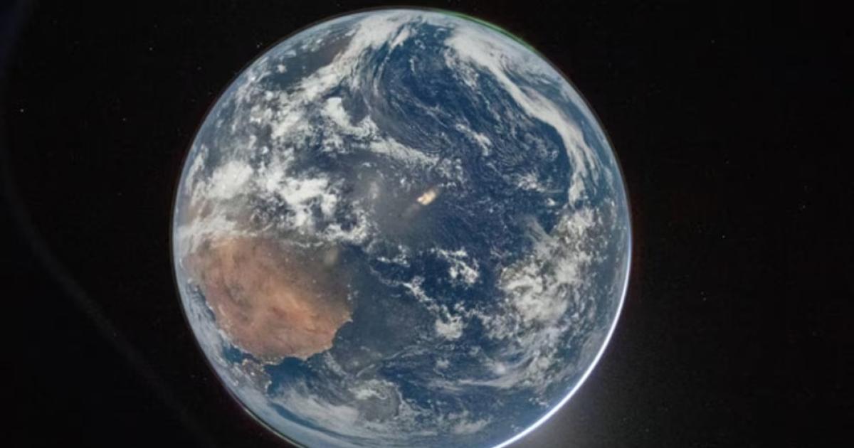 Artemis II- la NASA difundioacute impactantes imaacutegenes de la Tierra tomadas desde el espacio