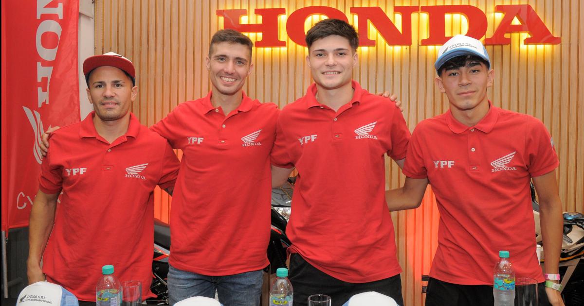 Honda Racing presentoacute a sus pilotos en Santiago antes del GP3 en Termas