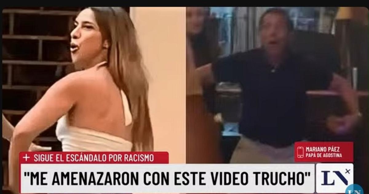 Mariano Paacuteez negoacute ser el del video con el gesto racista- Es trucado