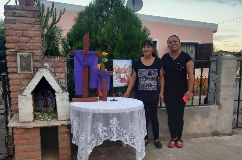 Choya vive el Viacutea Crucis- la comunidad inicia hoy el recorrido desde la gruta Virgen del Valle