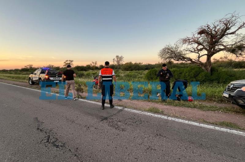 Procedimiento policial en la Ruta 34- interceptan padre e hijo con marihuana