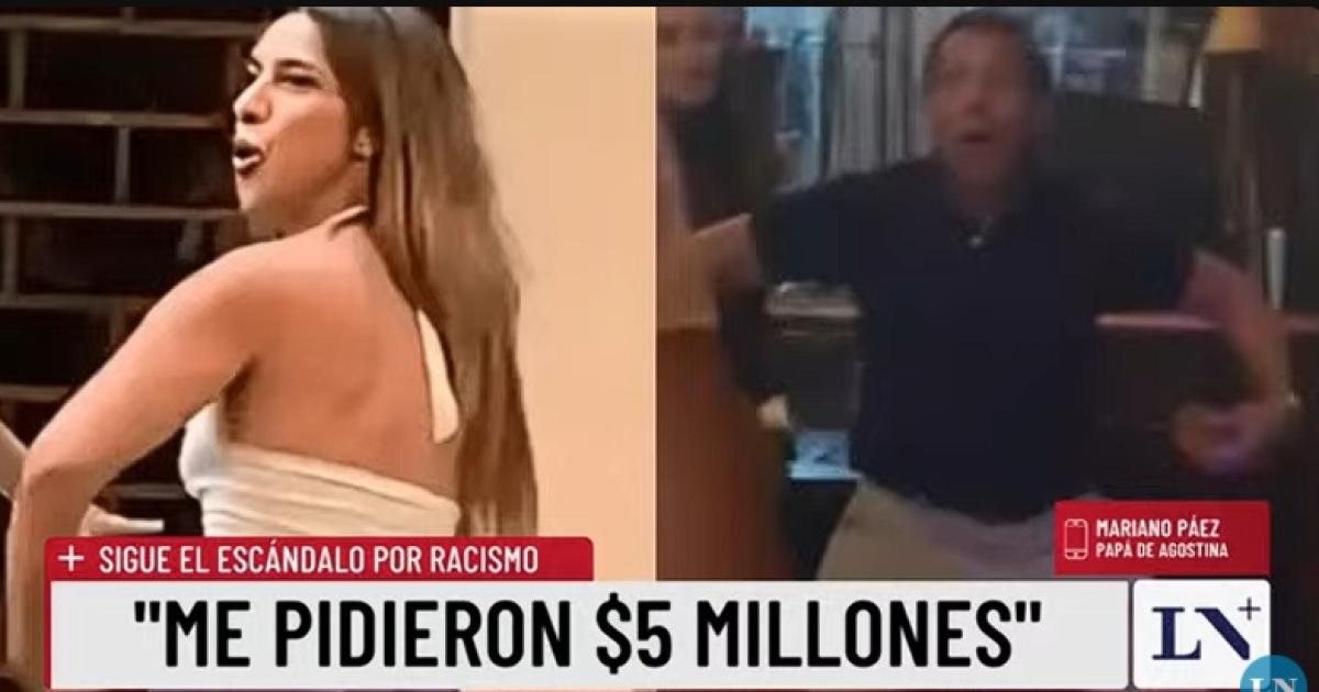 Mariano Paacuteez negoacute ser el del video con el gesto racista- Es trucado