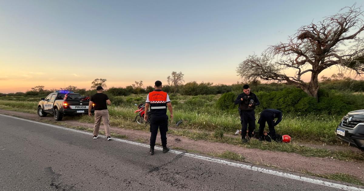 Operativo en Herrera- padre e hijo detenidos con droga y motos robadas