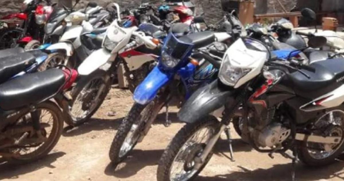  La Policía de Las Termas desarticuló una organización que sustraía motocicletas y luego exigía hasta un millón de pesos para restituirlas - Foto- Archivo