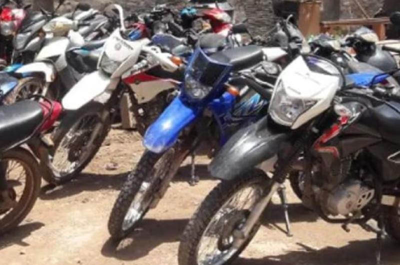  La Policía de Las Termas desarticuló una organización que sustraía motocicletas y luego exigía hasta un millón de pesos para restituirlas - Foto- Archivo