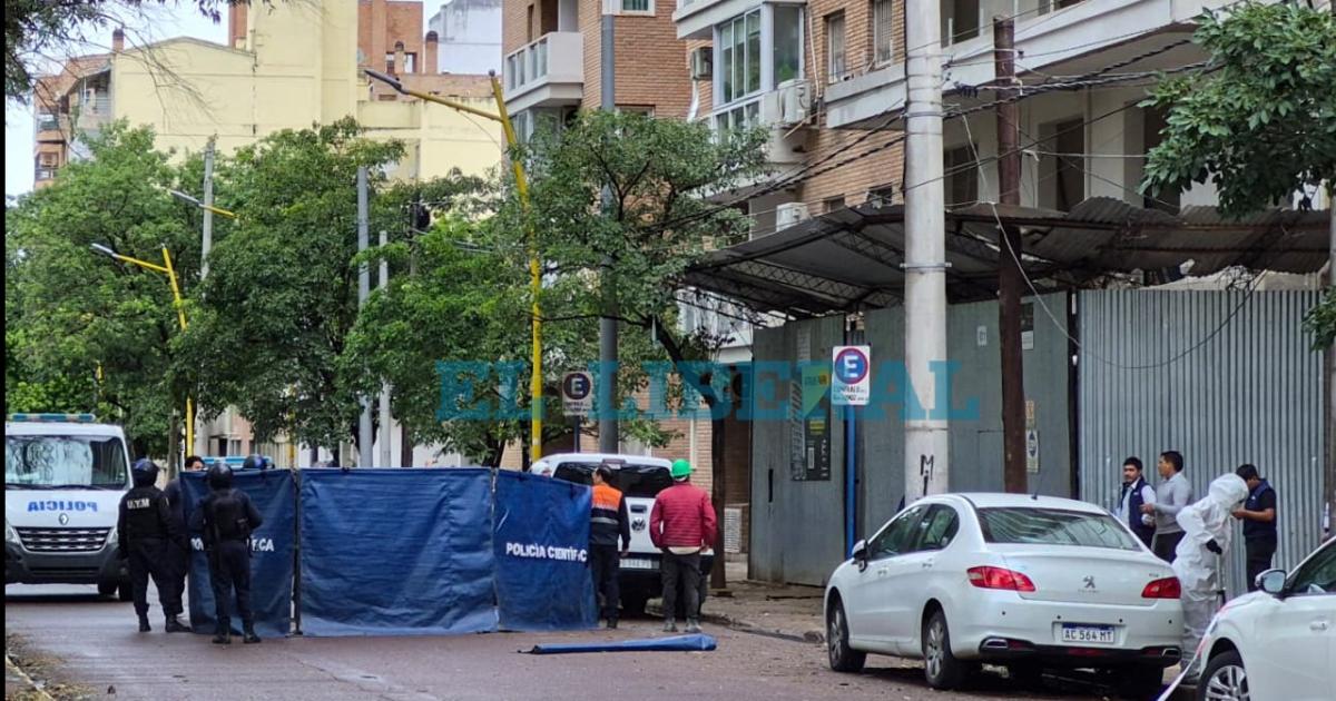 Policía Científica trabajó en el lugar de la tragedia