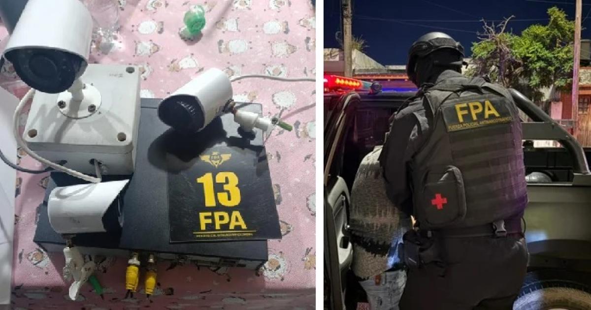 Cayoacute un narcovigilante- peruano vendiacutea cocaiacutena e instaloacute caacutemaras de seguridad en los postes de luz de la zona