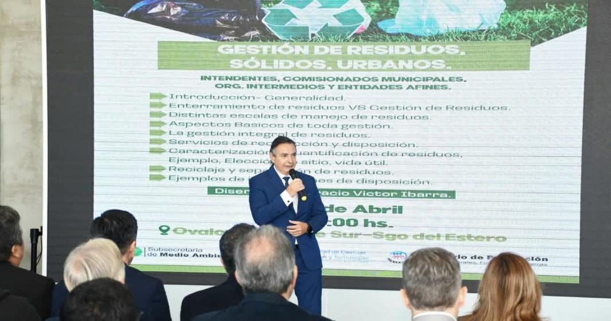 Dictan una jornada de capacitacioacuten sobre Manejo de Residuos Soacutelidos Urbanos