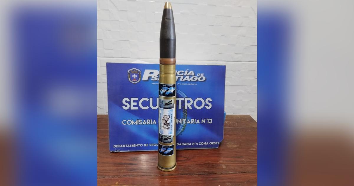 Recuperan objeto robado a excombatiente de Malvinas tras un raacutepido operativo policial