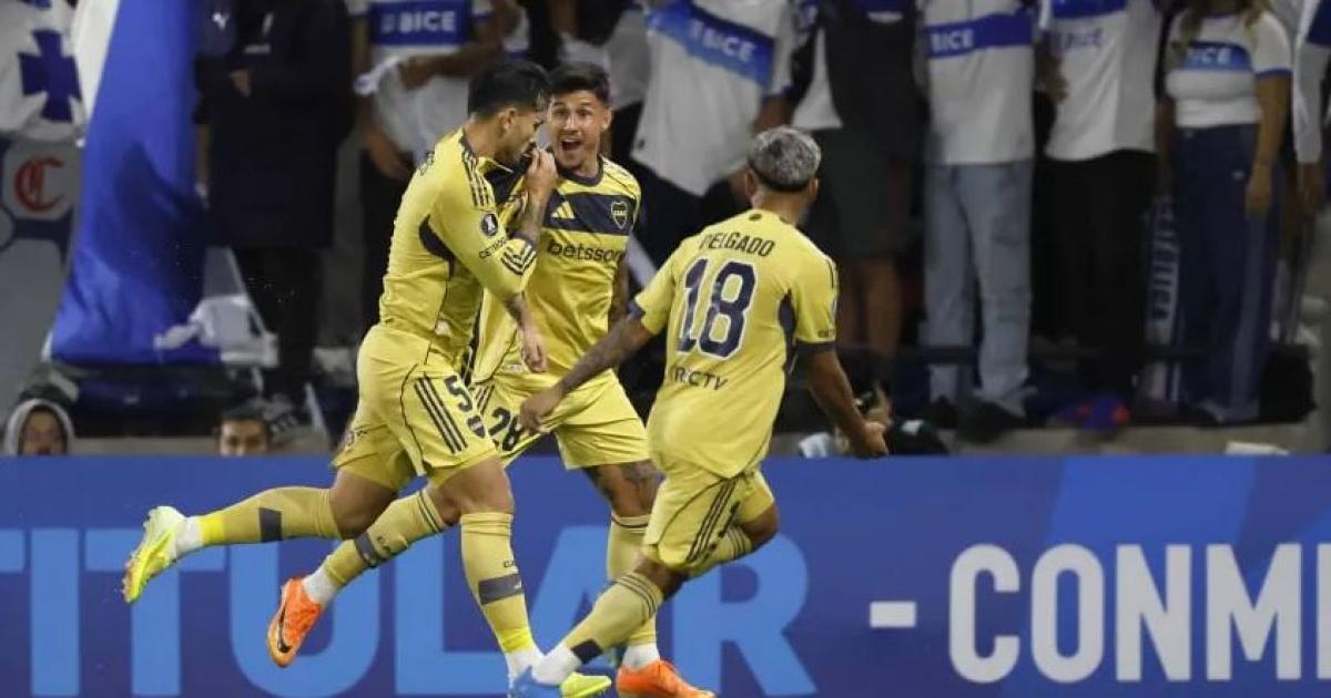 Boca vencioacute a Universidad Catoacutelica en su debut en la Libertadores 