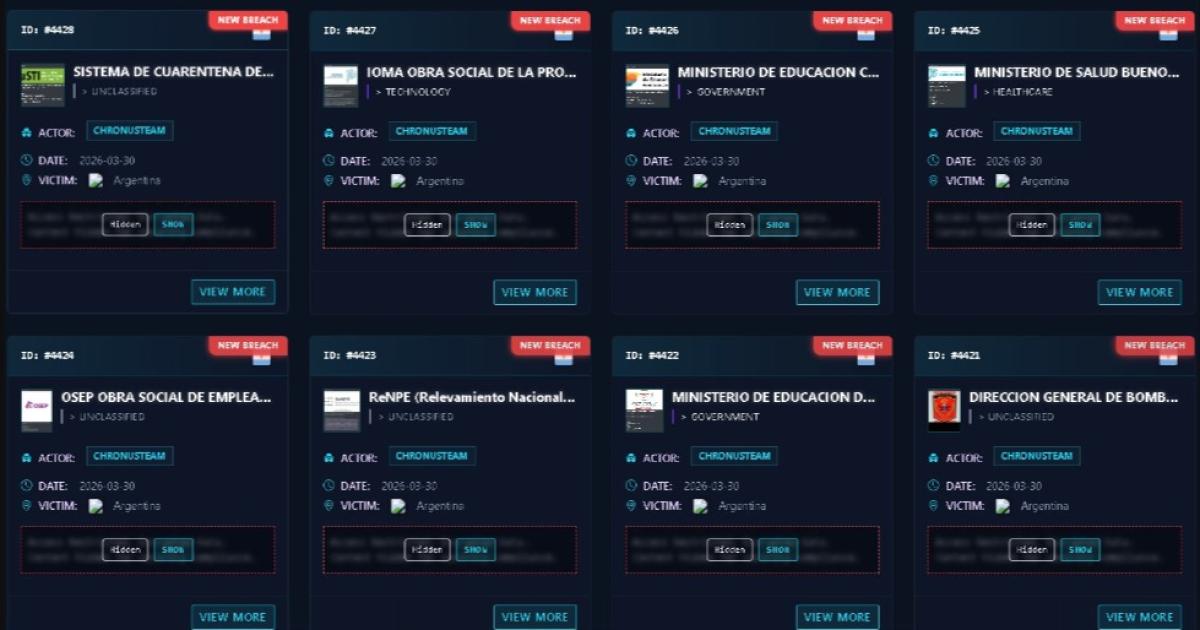 Ciberataque masivo contra el paiacutes habriacutea alcanzado a Santiago 