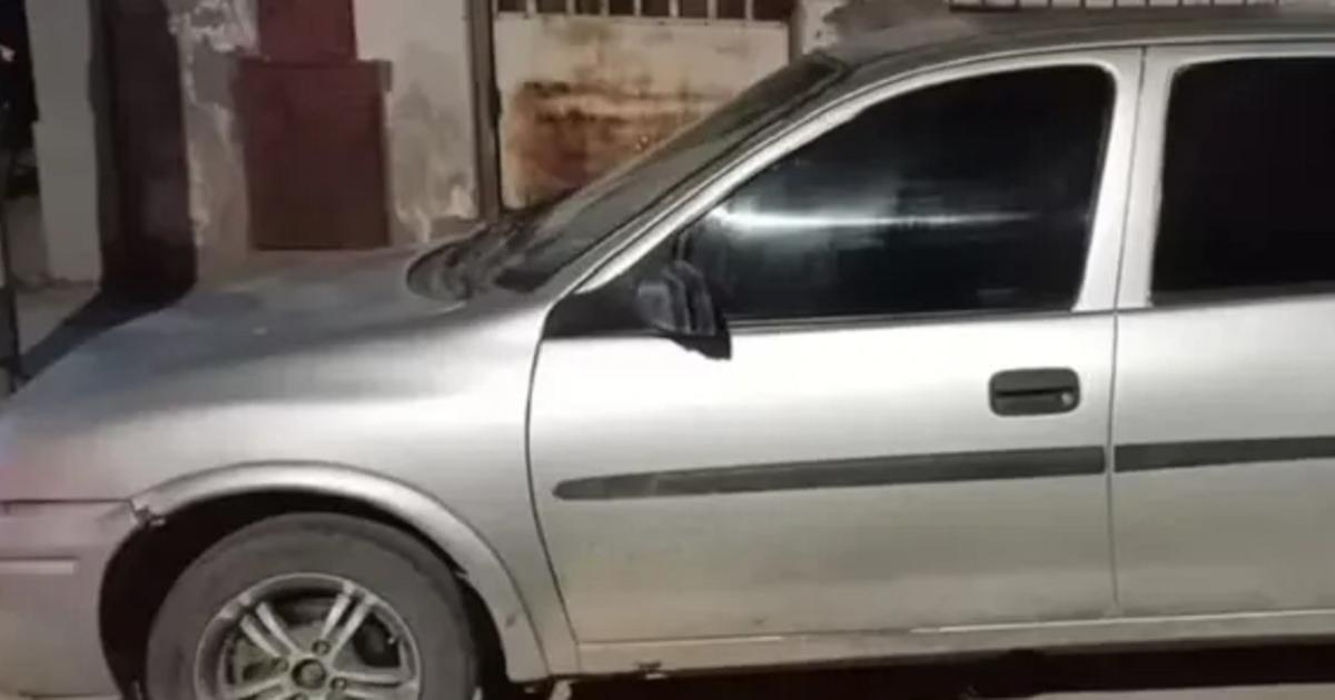 Vehículo encontrado en el marco de la investigación por el secuestro e intento de femicidio de la mujer en Jujuy Foto- mpajujuygobar