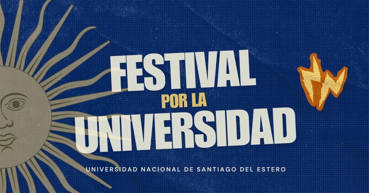 Se realizaraacute en la UNSE una fiesta con arte y muacutesica en vivo