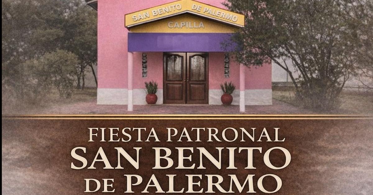Invitan a la feligresiacutea a la fiesta patronal de San Benito de Palermo