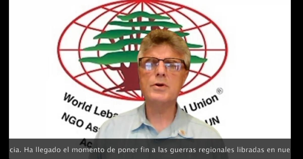 Ferris Wehbe - Presidente de la Unión Libanesa Cultural Mundial