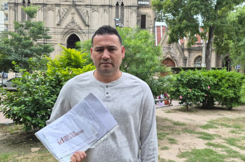 Eric Ibarra estuvo ayer en el sanatorio capitalino para seguir con los estudios y analizar con los doctores los pasos a dar m�s adelante