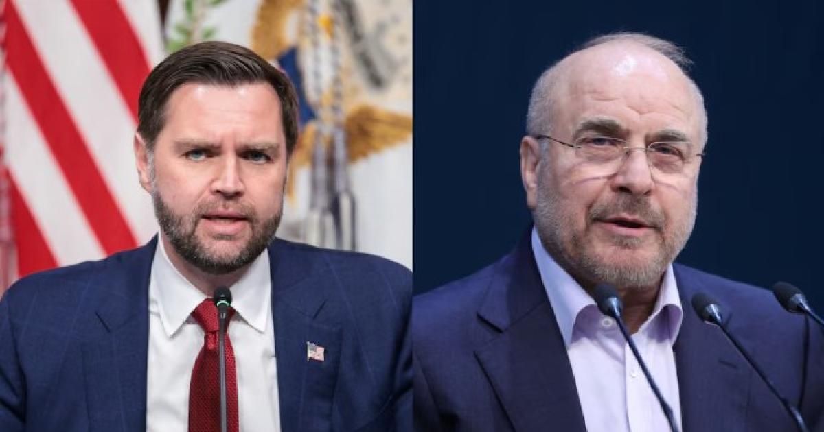 JD Vance y Mohammad Bagher Ghalibaf estar�n presentes en las negociaciones en Islamabad Pakist�n (Foto- Infobae)