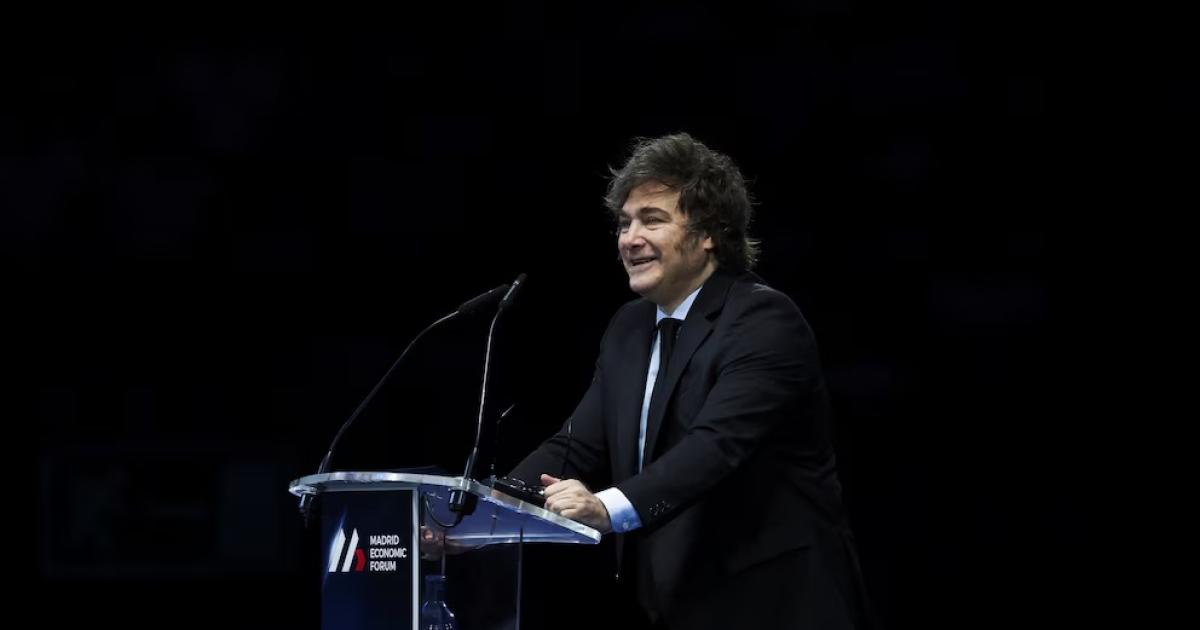 Javier Milei (REUTERSIsabel Infantes)