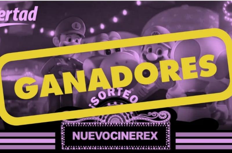 Estos son los ganadores de las entradas para Cine Rex