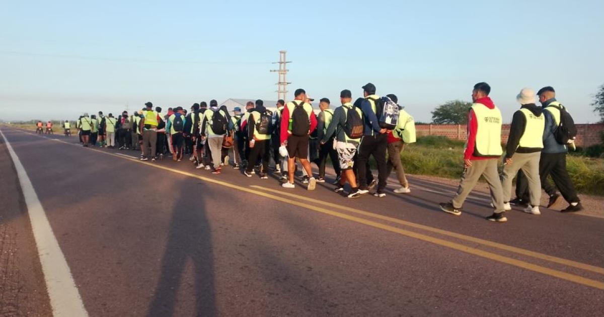 Con fe integrantes del Hogar de Cristo van al encuentro con la Virgen