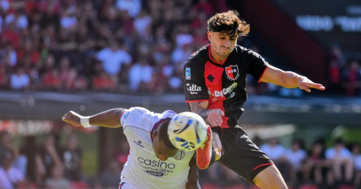 Newells y San Lorenzo no se sacaron ventajas
