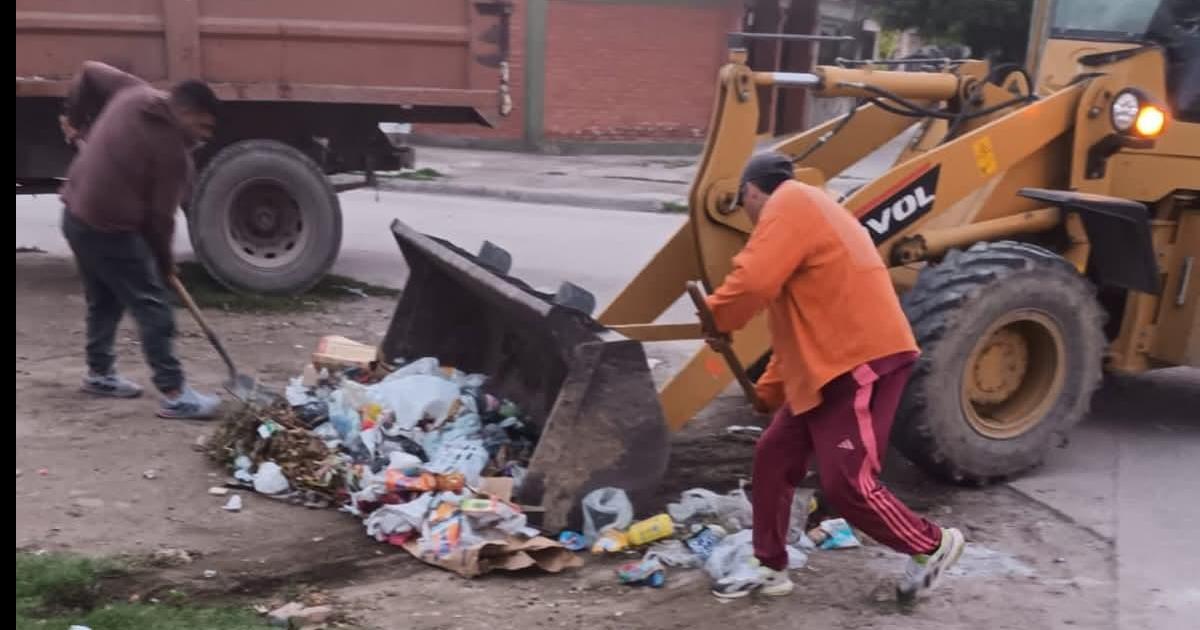 Profundizan la higiene urbana con erradicacioacuten de basurales