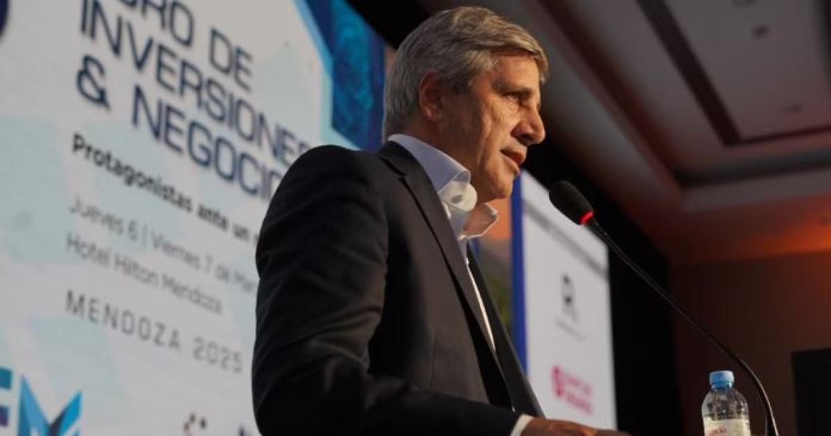 Luis Caputo anticipó una inflación de marzo por encima del 3-en-porciento- - Foto- Todo Noticias