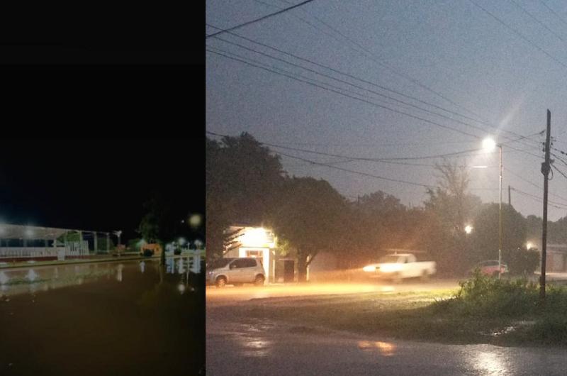 Tormentas fuertes causaron dantildeos y temor en el interior santiaguentildeo