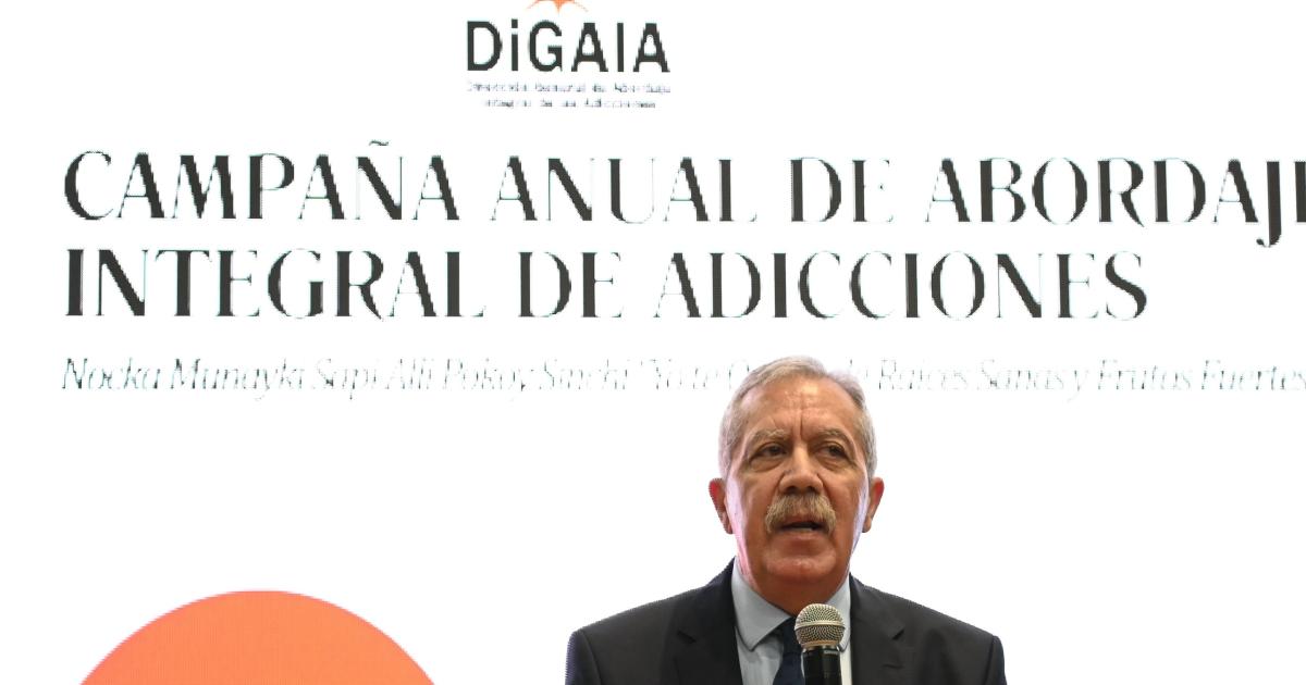 Eliacuteas Suaacuterez participoacute del acto de apertura de la 37ordf Campantildea Anual de Abordaje Integral de las Adicciones