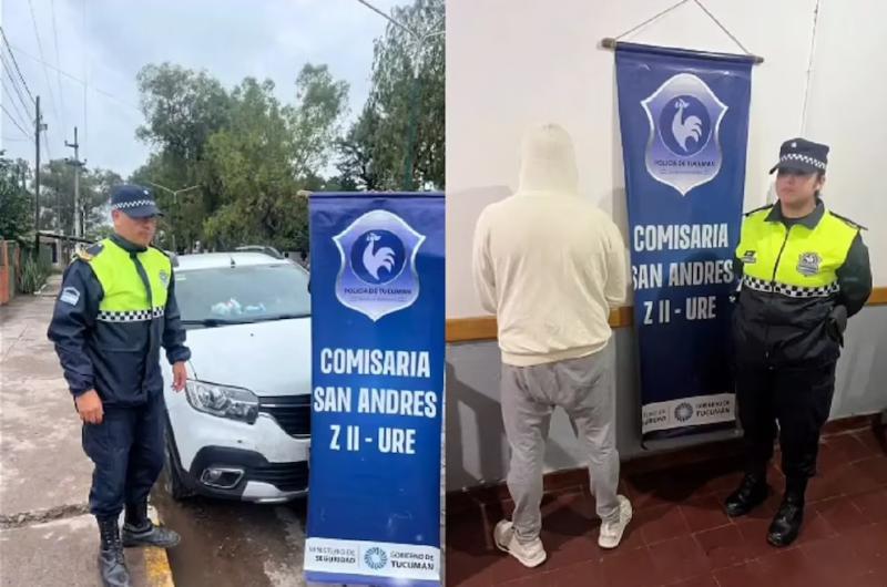 En el liacutemite Tucumaacuten - Santiago un meacutedico evadioacute un control antidrogas y atropelloacute a un funcionario policial