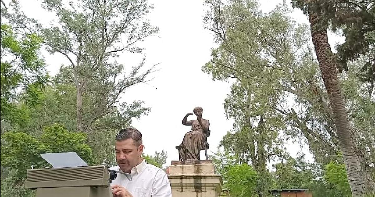 PROTAGONISTA Luis Gallar en una escena del filme que recrea la vida y obra de Francisco René Santucho