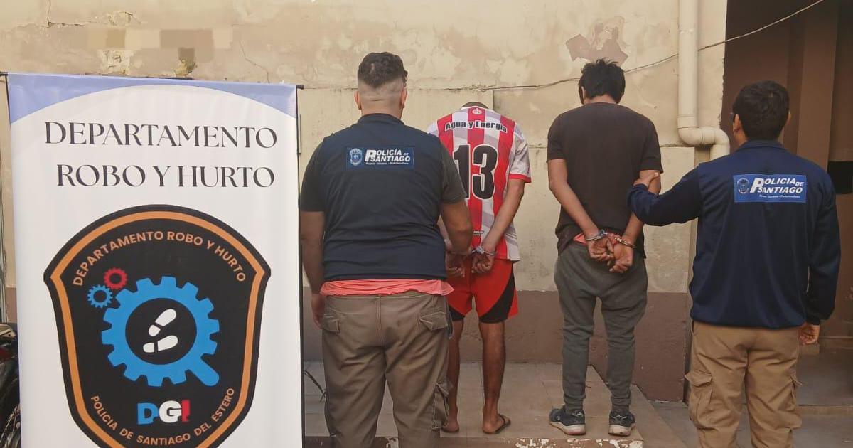 Apresaron a sujetos que acuchillaron en el cuello a un joven durante un robo