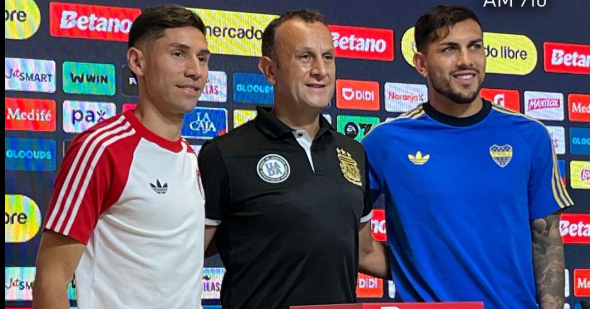 Montiel y Paredes en la previa- La cancha va a estar igual para los dos