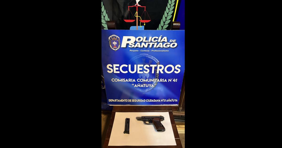 Para pagar una deuda puso a la venta un arma sin documentacioacuten