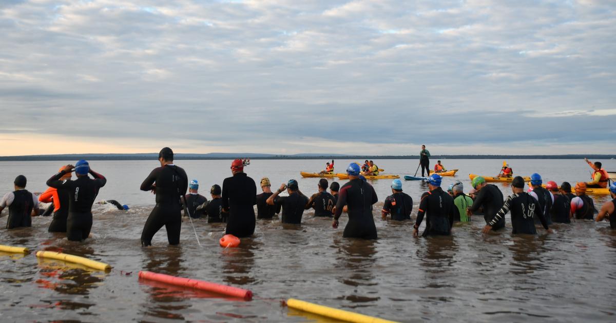 Exitosa edicioacuten del Half Triatoacuten en Las Termas de Riacuteo Hondo