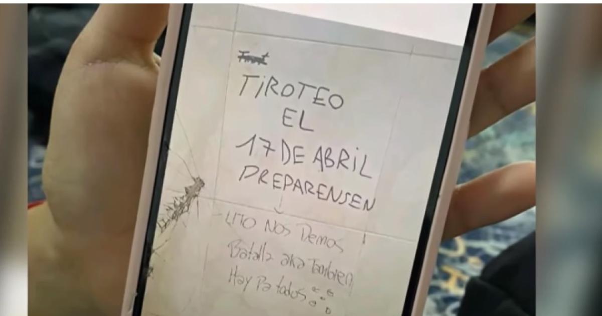 Un reto viral de amenazas de tiroteos puso en alerta a 37 colegios de Santiago