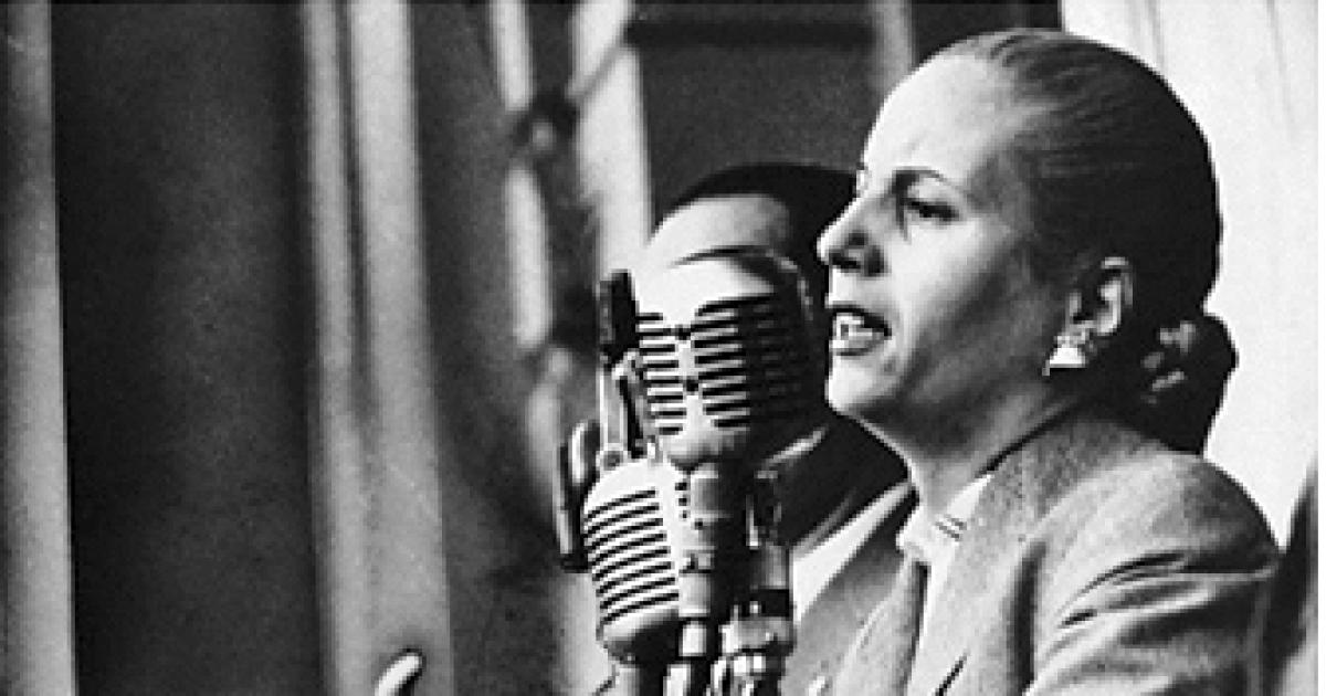 Evita la abanderada de los descamisados