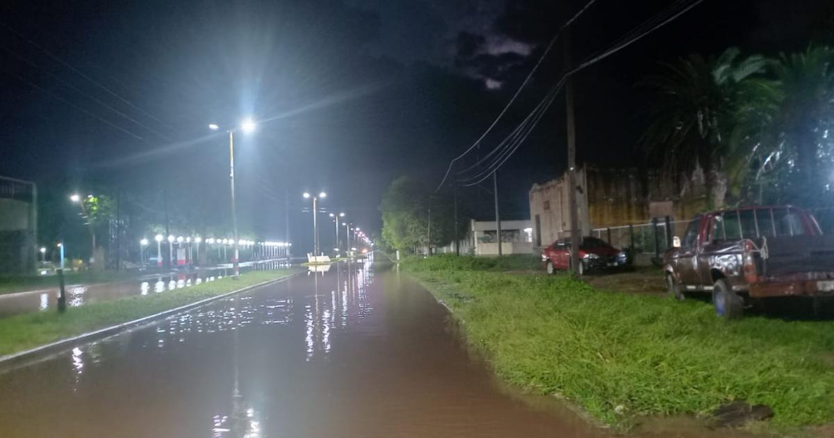 Tormenta severa en el norte santiaguentildeo- el temporal afectoacute a El Cabureacute y Pampa de los Guanacos