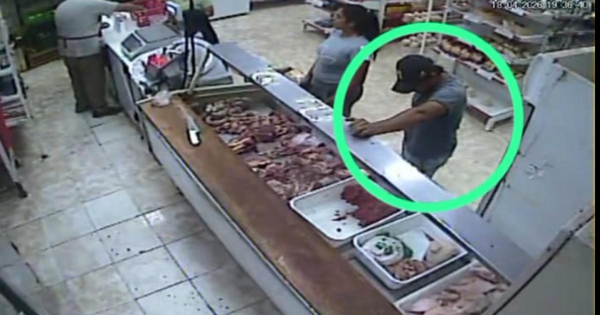 No llegoacute a prender el fuego- lo detuvieron con 2 kilos de costillas