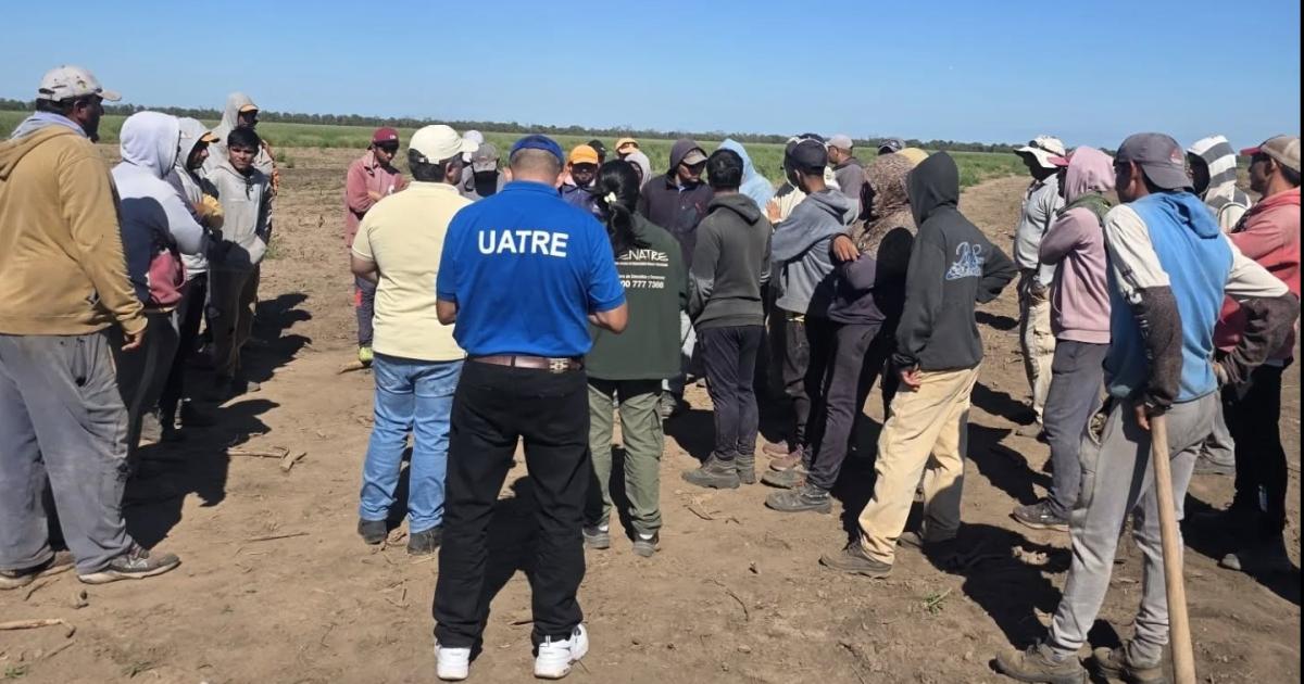 Inspeccioacuten laboral en Tacantildeitas Santiago del Estero