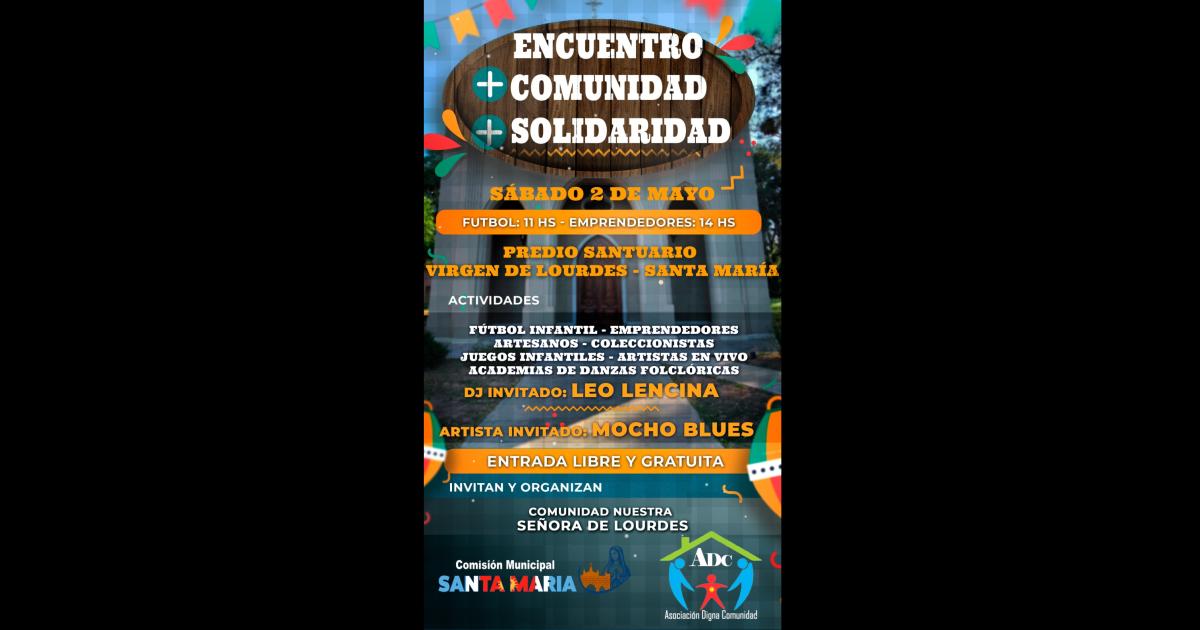 Santa Mariacutea viviraacute una jornada solidaria con actividades para toda la familia